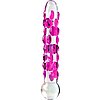 Dildo Icicles Hand Blown Glass 17.8cm Transparent