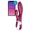 Vibrator Smart Cu Încălzire Heated Satisfyer Roșu
