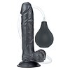 Dildo 23cm Cu Ejaculare Extremă Negru