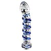 Dildo Sticlă 18cm Worxx Punct G Gemstone Transparent