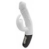 NMC Titanz 7 — Vibrator Din silicon, 10 Vibrații +10 Rotații Alb