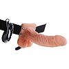 Strap-On 18cm Vibrating Hollow
