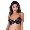 Sutien Daring Intimates Demi Piece Floral Lace Negru L