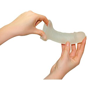 Prelungitor Penis Super Sleeve Transparent Thumb 2