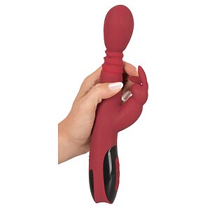 Vibrator Cu încălzire You2Toys Rabbit Roșu Thumb 2