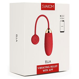 Vibrator Ou Svakom Ella Roșu Thumb 5