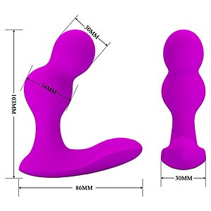 Pretty Love Terrance — Vibrator Anal Flexibil, 12 Moduri Mov Thumb 6