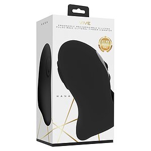 Vibrator Hana Finger Negru Thumb 3