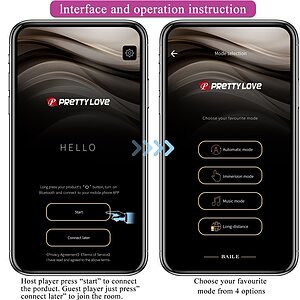 Pretty Love Dora Vibrator Cuplu 12 Moduri Mov Thumb 10