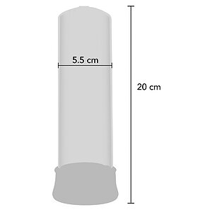 Hidden Desire Rising Star — Pompă Manuală Discretă 18 cm Negru Thumb 5