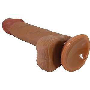 Dildo Catoblepas 20cm Curbat Realist cu Ventuză Thumb 3