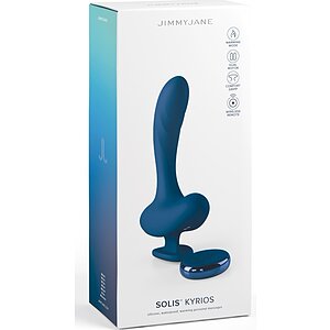 Solis Kyrios JimmyJane, Vibrator Anal 10 Moduri încălzire Albastru Thumb 7
