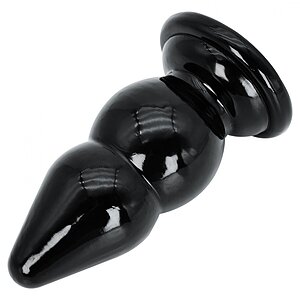 Plug Anal XL Hidden Desire 17 cm — Extreme Negru Thumb 1