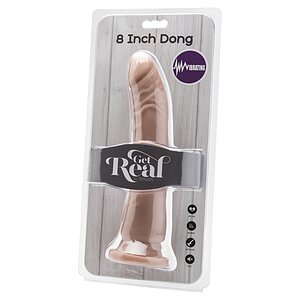 Dildo Light Skin Vibrating Thumb 1