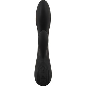 Xouxou Rabbit E Stim, 10+10 Moduri, Reîncărcabil Negru Thumb 2