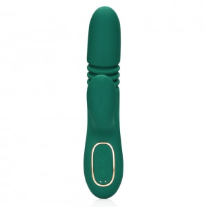 Loveline Rabbit: Penetrare Ritmică, Încălzire 42°C Verde Thumb 1