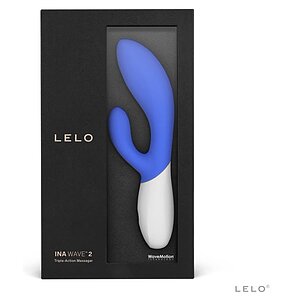 Vibrator Rabbit Ina Wave 2 California Sky Albastru Thumb 3