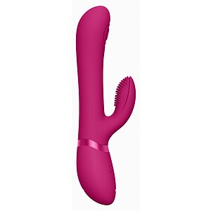 Vibrator Etsu Pulse Wave Punctul G Rabbit And Clitoral Roz