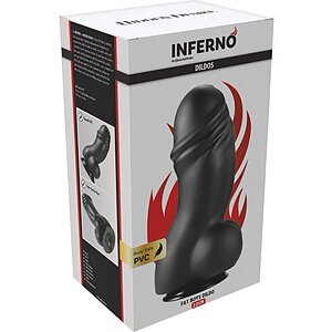 Hidden Desire Fat Boys Dildo PVC 22cm Negru Thumb 8