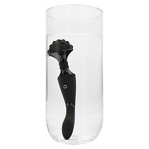 Vibrator Shiatsu Bendable Massager Wand Negru Thumb 1
