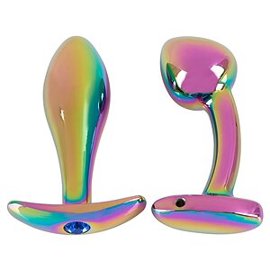 ANOS Set 2 Pluguri Anale Metalice curcubeu, Greutate Optimă Thumb 2