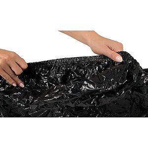 Lenjerie Vinil Lucioasă 2.2×2.2m – Fetish Collection Negru Thumb 3