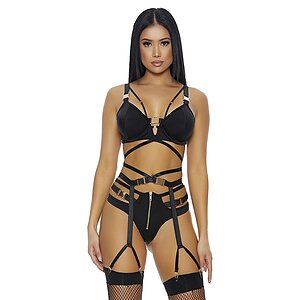 Set Forplay Buckle Up Negru