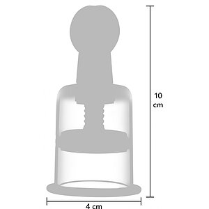 Ventuze Pentru Clitoris și Mameloane Transparent Thumb 3