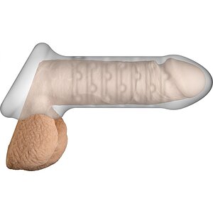 Prelungitor Penis Optimale Cyberskin Transparent Thumb 1