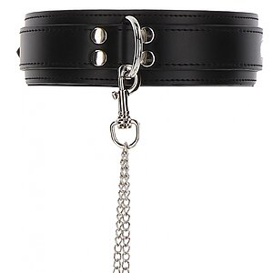 Heavy Collar and Wrist Cuffs Negru Thumb 2