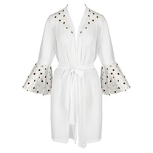 Halat Passion Lovelia Alb S-M Thumb 2