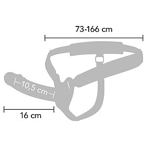 Ham Tubular 16 cm Discret și Reglabil Hidden Desire Thumb 2