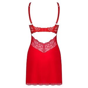 Chemise Obsessive Loventy Roșu S-M Thumb 3