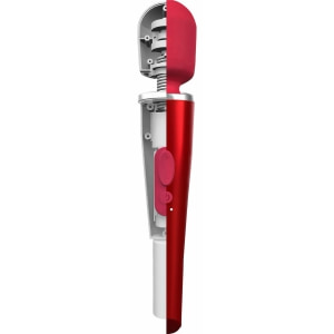Caresse Pro Wand 8000rpm - 5 Moduri, IPX7, 120 Min Roșu Thumb 6