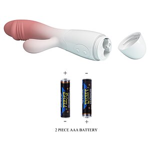 Pretty Love Snappy: 30 Moduri Vibrator Rabbit Dual Roz Thumb 5