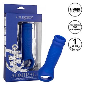 Manșon Penis Wave Extension Albastru Thumb 3