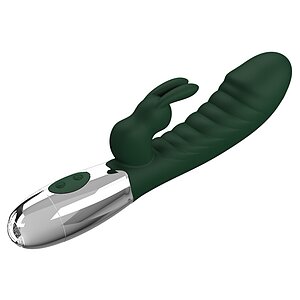 Pretty Love Naughty Bunny Green - 30 Moduri Stimulator Dublu Thumb 4