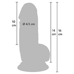Hidden Desire Dildo Realist 14cm Thumb 5