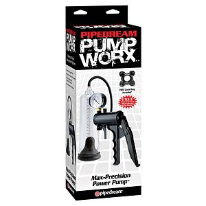 Pompă Mărire Penis Max Precision Negru Thumb 1