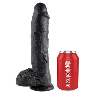 Dildo 27cm Negru Thumb 1