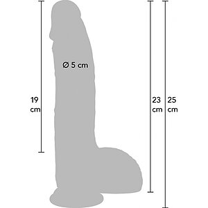 Hidden Desire Dildo Realist 23cm Thumb 22