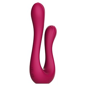 Sync Sensation – Vibrator Dublu, 2 Motoare, 7 Moduri Roz Thumb 1