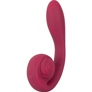 Rosenrot Vibrator Flexibil, 2 Motoare, 10 Moduri Roșu Thumb 4