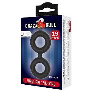 Inel Dublu Crazy Bull Radwan Model 19 Negru Thumb 5