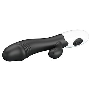 Pretty Love Snappy Black — Iepuraș Dual, 30 Moduri Negru Thumb 3