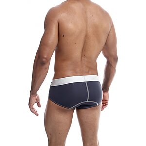 MaleBasics Microfiber Brief Gri M Thumb 2