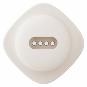 Vibrator DEYA Purtabil cu Telecomandă și Suctiune Alb Thumb 5