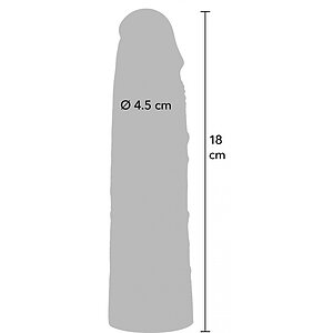 Manșon Din Silicon Lichid 18 cm Hidden Desire Thumb 7