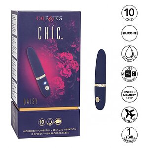Vibrator Chic Daisy Albastru Thumb 6