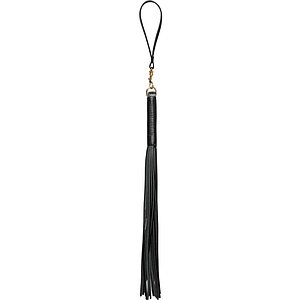 ZADO Flogger Din Piele Naturală – Design Discret Negru
